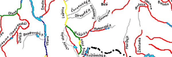 Mapa sjízdnosti