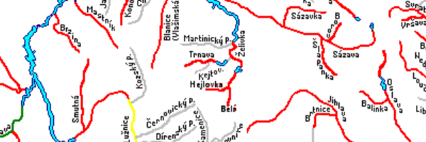 Mapa sjízdnosti