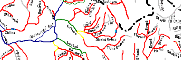 Mapa sjízdnosti