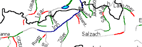Mapa sjízdnosti