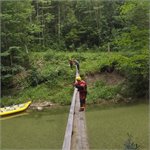 Horní úsek Salza schlucht - stará lávka