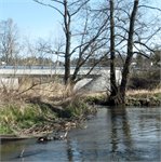 Most silnice č. 118, březen 2020, 1,4 m3/s v Loděnici