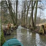 Nejhořejší úsek u Klenovice pod Mlýnským rybníkem