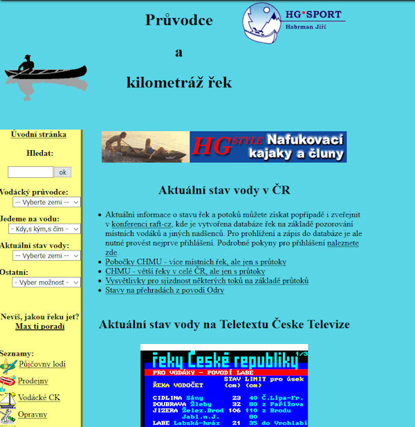 První desing webu První desing webu