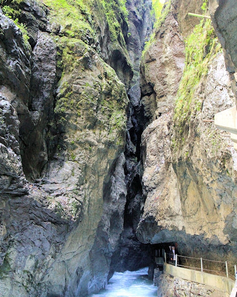 soutěska Partnachklamm