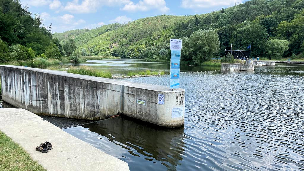 Návod na splutí propustí u Kaceřovského mlýna Návod na splutí propustí u Kaceřovského mlýna