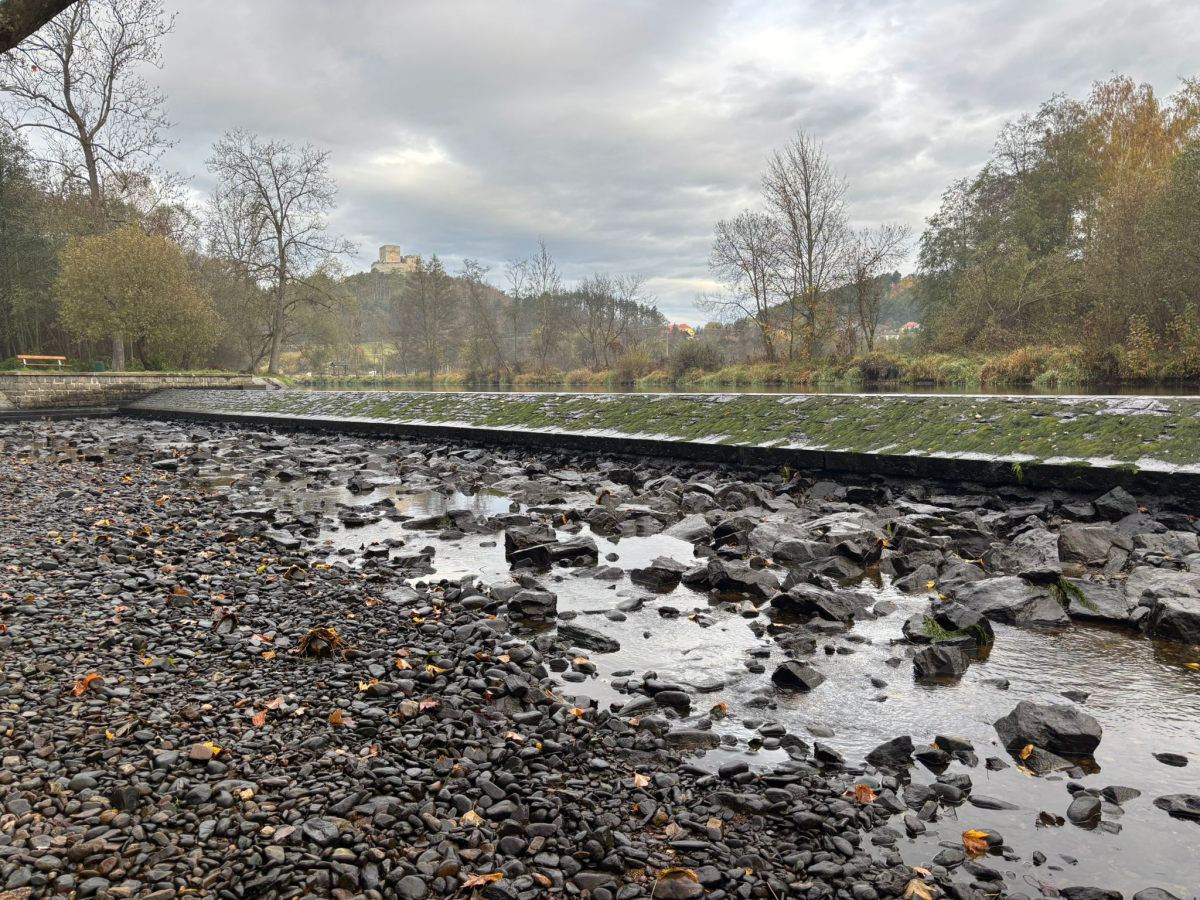 Suchý jez Podrabský mlýn Suchý jez Podrabský mlýn