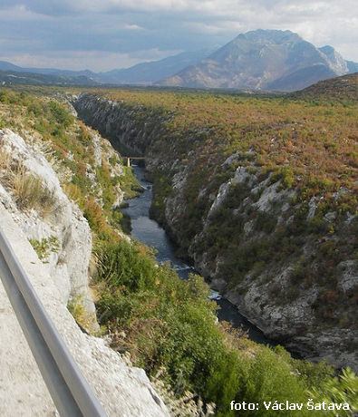 Cetina pod vesnicí Blato nad Cetinou