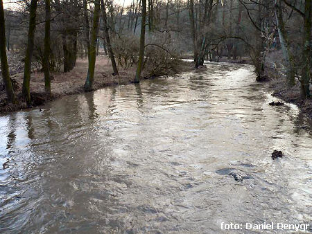 Rokytná 1km před ústím