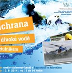 Ukázky záchrany na divoké vodě a vrtulníkem