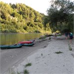 Pláž u Salzachu před městem Burghausen 07/2026