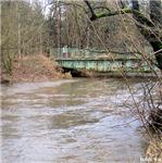 Most u Dolního Bradla za stavu 27 kubíků v Přemilově